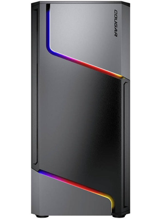 كوجار علبة كمبيوتر ألعاب MX360 RGB متوسطة الحجم - زجاج مقوى، لوحة أمامية بإضاءة ARGB، تدعم مشعات تبريد حتى 360 مم، تدعم حتى 6 مراوح، منافذ USB 3.0/2.0، فتحات لمحركات أقراص 3.5 بوصة + 2.5 بوصة، متوافقة مع مزامنة RGB | 385CC60.0001 - Image 4